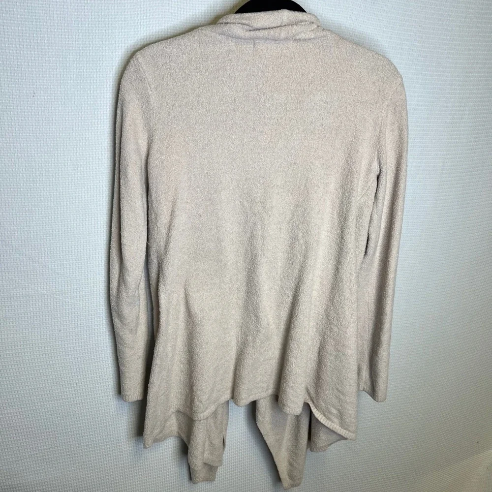 Barefoot Dreams Bamboo Chic Lite Cardigan Tan Open Front‎ Wrap 436 Womens small - Picture 3 of 7